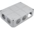 Коробка распределительная TDM ELECTRIC 190х140х70мм, крышка, IP55, 10 гермовводов SQ1401-1244 5