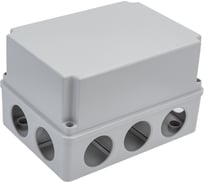 Коробка распределительная TDM ELECTRIC 190х140х120мм, крышка, IP44, 10 гермовводов SQ1401-1245