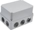 Коробка распределительная TDM ELECTRIC 190х140х120мм, крышка, IP44, 10 гермовводов SQ1401-1245 1