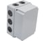 Коробка распределительная TDM ELECTRIC 190х140х120мм, крышка, IP44, 10 гермовводов SQ1401-1245 3