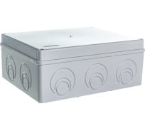 Распаечная коробка с крышкой ОП 240х195х90мм, IP44, кабельные вводы d28-3 шт, d37-2 шт TDM SQ1401-1271