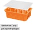 Коробка распределительная TDM ELECTRIC 120х92х45мм, крышка, IP20 SQ1402-1008 1