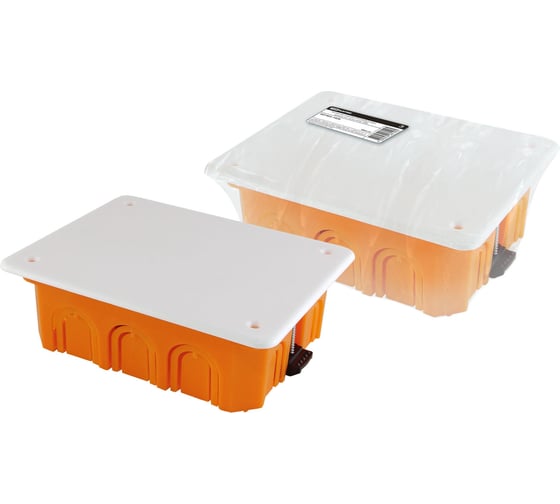 Коробка распределительная TDM ELECTRIC 120х92х45мм, крышка, плоские лапки, IP20 SQ1403-1028 1