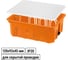 Коробка распределительная TDM ELECTRIC 120х92х45мм, крышка, плоские лапки, IP20 SQ1403-1028 1