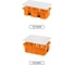 Коробка распределительная TDM ELECTRIC 120х92х45мм, крышка, плоские лапки, IP20 SQ1403-1028 5