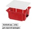 Коробка распределительная TDM ELECTRIC 92х92х45мм, крышка, пл. лапки, IP20 SQ1403-1022 1