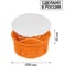 Коробка распределительная TDM ELECTRIC D80х40мм, крышка, IP20 упаковка 175 штук SQ1402-1007 3