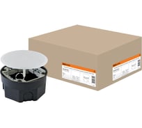 Распаечная коробка с крышкой СП D73х42мм, клеммник, IP20 TDM ELECTRIC SQ1402-0012