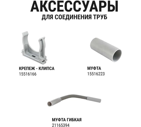 Труба гладкая жесткая TDM ELECTRIC ПВХ d 40 57 м SQ0404-0005