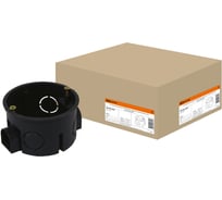 Установочная коробка СП D60х40мм, саморезы, стыковочные узлы, синяя, IP20 TDM ELECTRIC SQ1402-0001