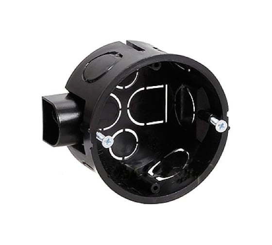Подрозетник СП D65х25мм, саморезы, стыковочные узлы, IP20 TDM ELECTRIC SQ1402-1103 1