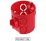 Коробка распределительная TDM ELECTRIC D68х62мм, углубленная, саморезы, стыковочные узлы, черная, IP20 упаковка 200 штук SQ1402-1105 4