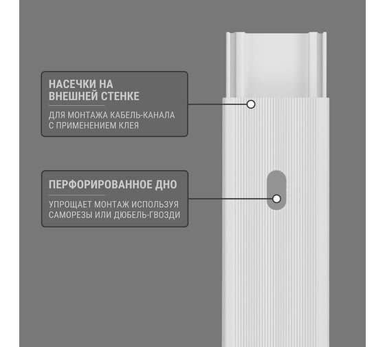 Кабель-канал TDM ELECTRIC белый 15х10, 2 метра, упаковка 70 штук SQ0402-0002