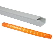 Кабель-канал TDM 20х10 белый 100 м SQ0402-0003 15516073