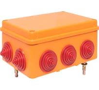 Огнестойкая коробка EKF 150x110x70мм IP55, 5 двойных клеммников 1,5-6 мм2 plc-kmrf-150-10-06