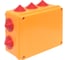Огнестойкая коробка EKF 190x140x70мм IP55, 5 двойных клеммников 1,5-10 мм2 plc-kmrf-190-10-10 1