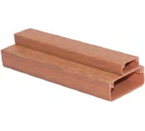 Кабель-канал ПВХ 80х60 орех светлый T-Plast 50.01.010.0014