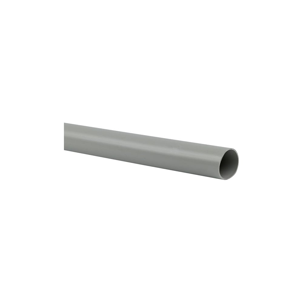 Гладкая труба EKF ПВХ жесткая d25 мм (2 м) серая EKF-Plast trg-25-2m ...