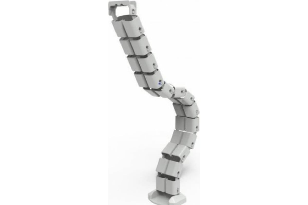 Вертикальный гибкий кабельный канал NE-AD (1/14), 680-800 мм, серый ...