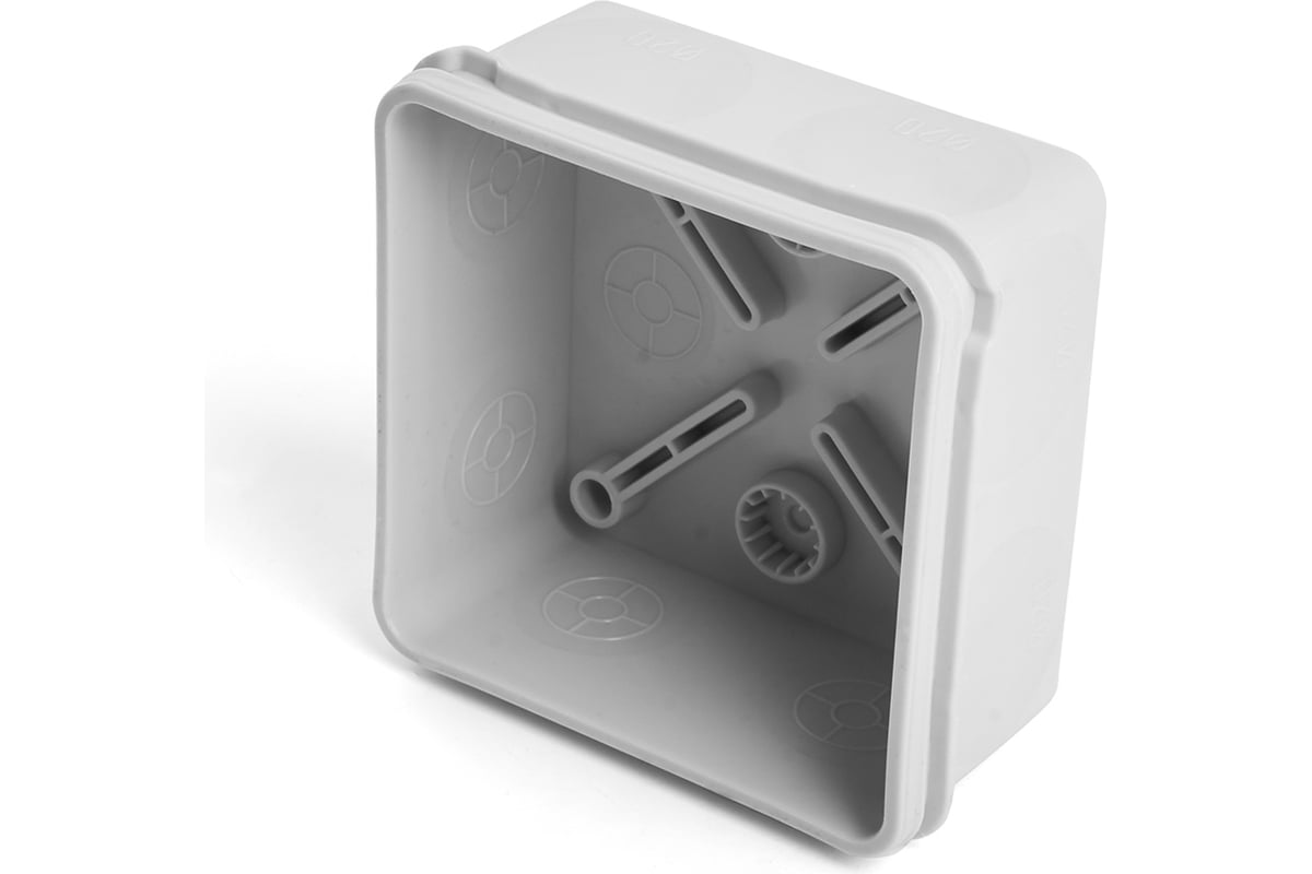 Разветвительная 2х компонентная коробка STEKKER HF 80х80х40мм, 8 вводов ...