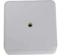 Распаячная коробка ЭРА BSW757528 без клеммы 75x75x28мм белая IP40 Б0058704