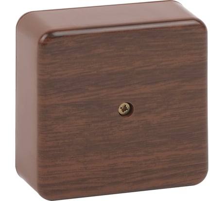 Распаячная коробка ЭРА BSO757528 без клеммы 75x75x28мм дуб IP40 Б0058706