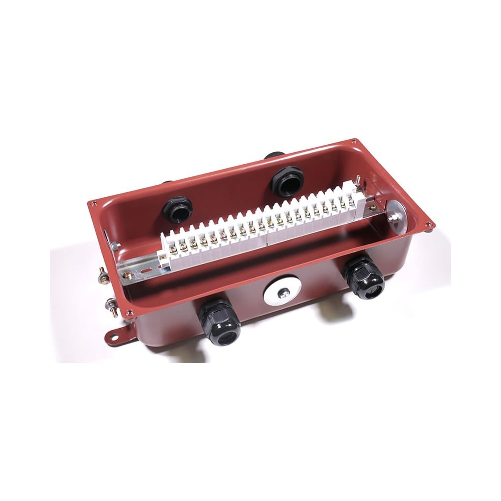 Коробка ГОФРОМАТИК Кзнс-16 с пластмассовыми сальниками (4шт. сальника ...