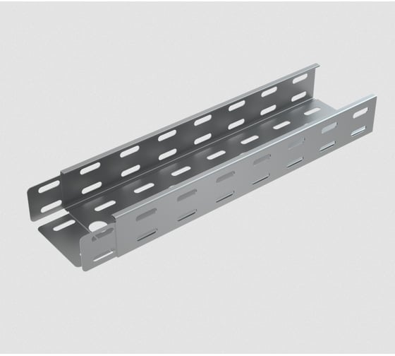 Перфорированный лоток Система КМ 50x150x1,0 L3000 мм Быстрый монтаж LP50-150-1.0-3000 1