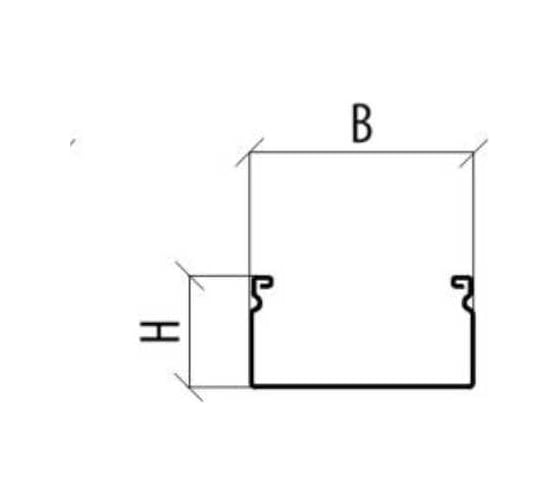 Перфорированный лоток Система КМ 80x100x1,5 L2000 мм Стандарт ПЛЮС INOX304 LPEplus80-100-1.5-2000 INOX304