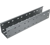 Перфорированный лоток Система КМ 100x200x1,0 L2500 мм Стандарт ПЛЮС INOX304 LPEplus100-200-1.0-2500 INOX304