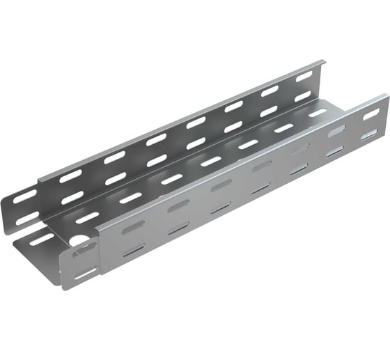 Перфорированный лоток Система КМ 50x200x0,7 L2000 мм Быстрый монтаж LP50-200-0.7-2000