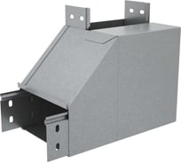 Вертикальный внутренний угол Система КМ L 80x600 мм, с разворотом трассы на 90 градусов ПЛЮС NLPDplus90-80-600-L