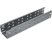 Перфорированный лоток Система КМ 80x200x1,5 L2500 мм Быстрый монтаж ПЛЮС INOX304 LPplus80-200-1.5-2500 INOX304