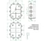 Коробка распределительная Greenel для наружного монтажа 190x140x70мм, IP55, КРАСНЫЙ GE41244-06 5