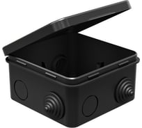 Распределительная коробка GREENEL наружного монтажа 80x80x50мм IP54 (45шт), цвет-красный GE41238-06