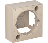 Коробка для наружного монтажа Systeme Electric Atlasdesign песочный ATN001200