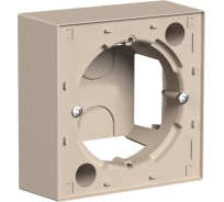 Коробка для наружного монтажа Systeme Electric Atlasdesign песочный ATN001200