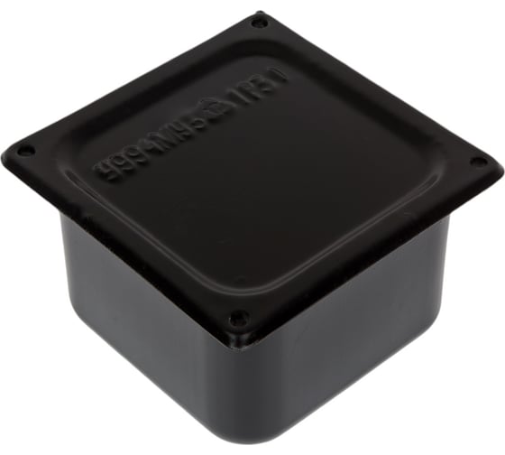 Протяжная металлическая коробка IEK У-994 110x110x80 ip31 UKO12-100-100-080-K02-31M