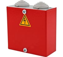 Коробка распределительная огнестойкая FIREFORT КРОПС-ST1, IP41, 80х80х35 мм, для кабелей до 4 мм2, 6 клемм Система КМ KR0081 FRJB-KM-ST1-4-06-КРОПС-IP41