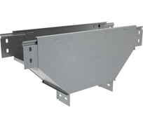 Т-ответвитель переходник Система КМ 50х100-500 мм верт. c разворотом трассы на 90 гр. ПЛЮС нижняя часть больше исходной HD PL3965 TDPVplus90-50-100-500 HD