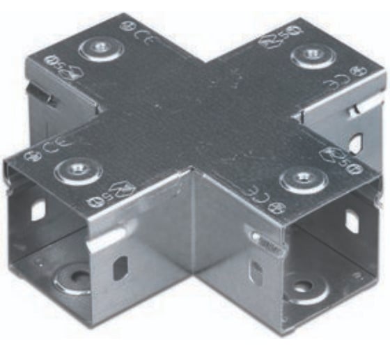 Х-образный ответвитель DKC 050x50 горизонтальный, глухой 39004 1