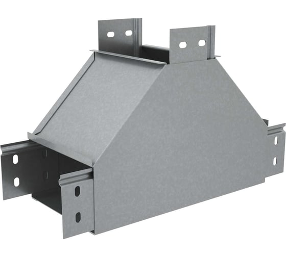 Вертикальный Т-отвод Система КМ вверх 80x300 мм ПЛЮС INOX304 PL6214 TDNplus80-300 INOX304 1