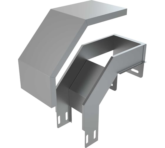 Т-образный вертикальный ответвитель-крышка Система КМ вниз 50х150х150 мм LO11246 OKTD50-150-150 1