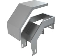 Т-образный вертикальный ответвитель-крышка Система КМ вниз 50х200х100 мм LO7916 OKTD50-200-100