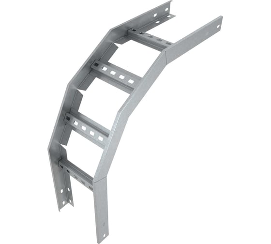 Вертикальный внешний лестничный угол Система КМ 90 гр. 100x400x1,5 мм Быстрый монтаж LVLS90-100-400-1.5 1