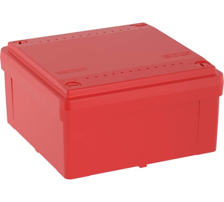 Распределительная коробка DKC гладкие стенки 100x100x50 IP56 красная 53811
