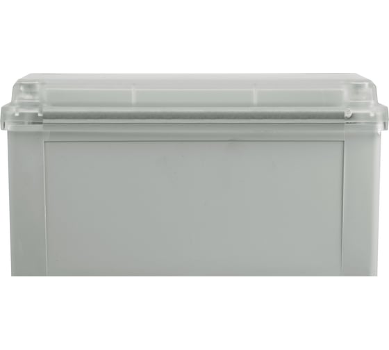 Ответвительная коробка DKC с гладкими стенками, прозрачная, IP56, 120x80x50мм 53920