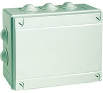 Ответвительная коробка DKC, с кабельными вводами 2x40мм, IP55, 240x190x90мм 54202