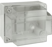 Ответвительная коробка DKC с гладкими стенками, прозрачная, IP56, 300x220x180мм 54340