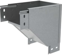 Внешний вертикальный угол Система КМ 50x100 мм с разворотом трассы на 180 гр. ПЛЮС INOX304 VLTDplus90-50-100 INOX304